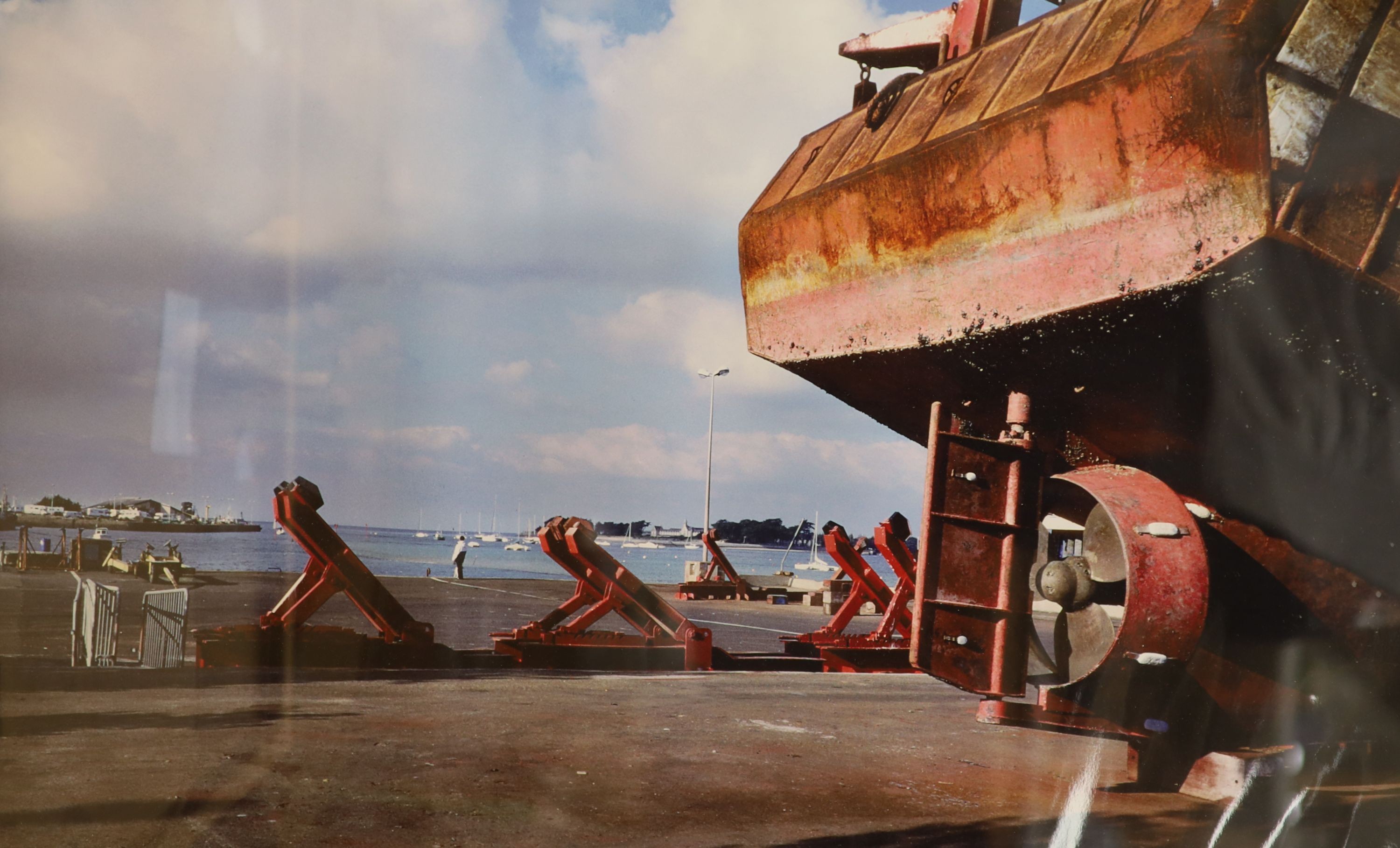Seven assorted near contemporary colour photographs, largest 48 x 74cm
